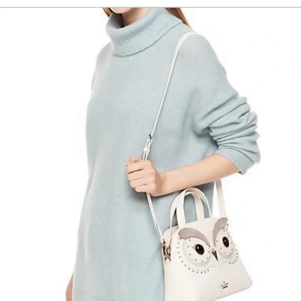 Kate Spade Star Bright Owl Lottie Bag PXRU8339 Satchel - Picture 2 of 9